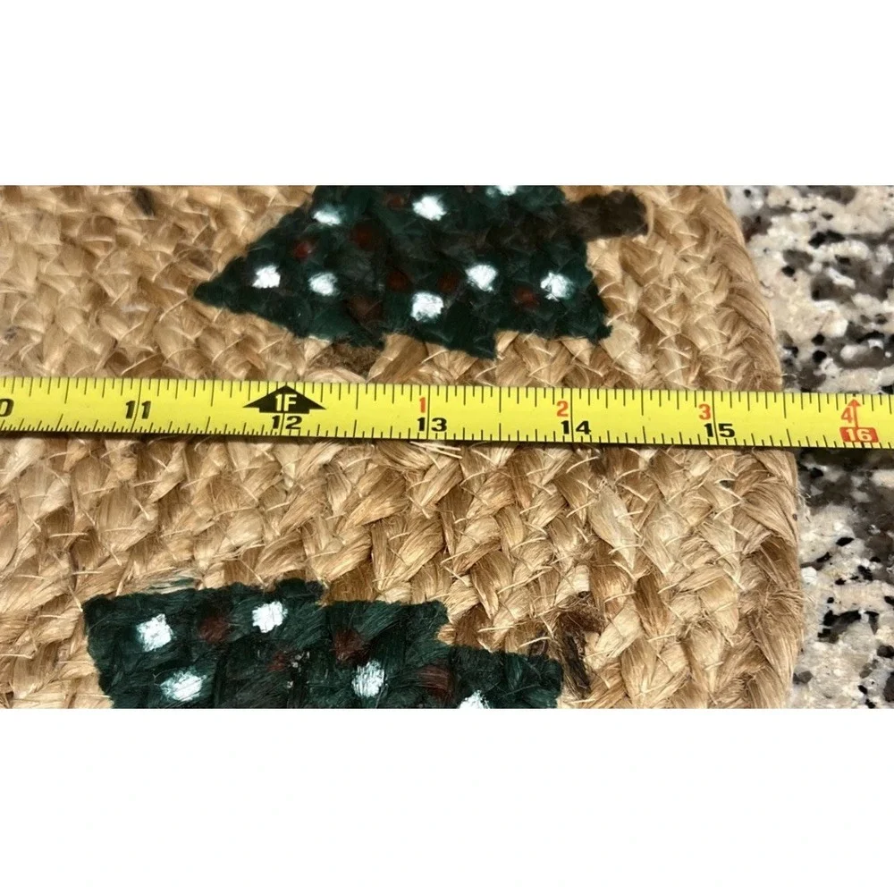 Juke Woven Christmas Tree Table Placemats 15.5